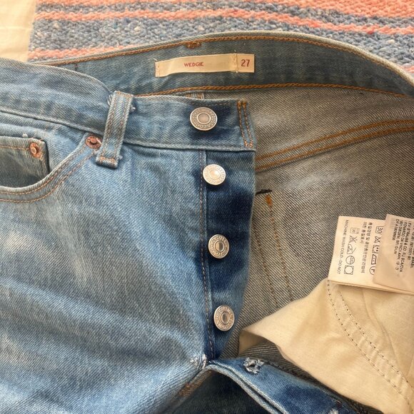Levis Wedgie straight leg jeans - Picture 4 of 6